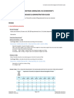 Dosage and Administration of Iron Dextran (Cosmofer) Updated 20160829