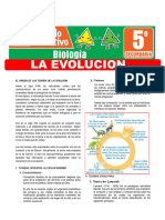 La Evolucion para Quinto Grado de Secundaria