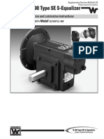 Winsmith D-90 Type SE Speed Reducer