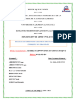 Essais de Determination Des Caracteristiques Physico-Chimiques Des Granulats