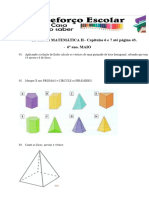 Revisão de MATEMÁTICA II - 6 Ano MAIO - CAP 6 e 7