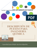 Comportamiento de Gerente de Planta