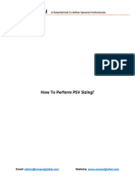 ? How To Perform PSV Sizing - ?