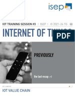 Iot Training Session #3: - ISEP - © 2021-24 TG