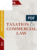 (For Public) CD - TAXATION & COMMERCIAL LAW