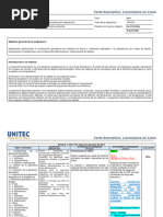 Carta Descriptiva GDA