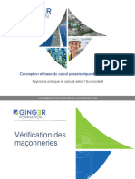 14 - Vérification de Maçonneries