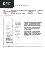 Sesion de Aprendizaje Psicomotricidad