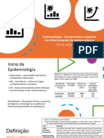 Epidemiologia - Aspectos Gerais