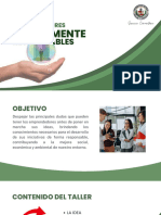 Taller Emprendedores Socialmente Responsables