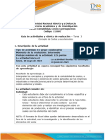 Guía de Actividades y Rúbrica de Evaluación - Unidad 2 - Tarea 3 - Concepto de Costos y Sus Elementos