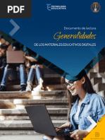 Generalidades de Los Materiales Educativos Digitales