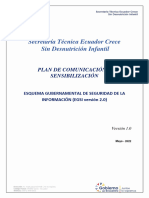 005 Plan Comunicación Sensibilización EGSI-V2 STECSDI Mayo2022