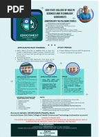 Edo State College of Health Sciences and Technology Flyer A4