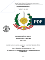 Bases Del 2do Concurso Público de Meritos - 3ra Brig Cab - Tacna PDF