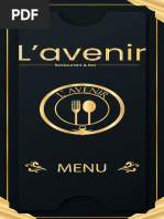 La Venir Menu