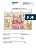 Participation Task 3.1 Prepositions