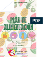 Pauta de Alimentación