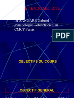 Cours D'endométrite IDE