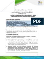 Guía - Fase 3 - Sistemas de Labranza y Condicionantes Del Suelo