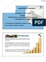 Sesión 01 - Introducción - Naturaleza de Las Finanzas