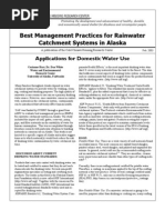 Alaska Best Management Practices For Rainwater Catchment Systems in Alaska - Cold Climate Housing Reseach Center