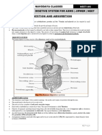 DIGESTION AND ABSORPTION-AIIMS - (Medical)