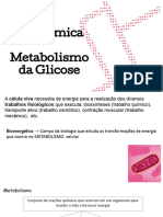 Metabolismo Da Glicose