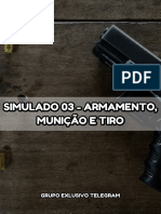 Simulado Armamento, Munição e Tiro - 3