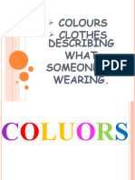 Colours and Clothes - Dec