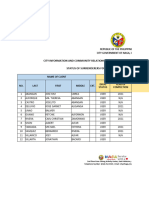 Status of Surrenderers