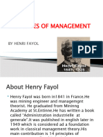 Henry Fayol Principles