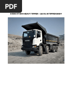 G 500 XT 8x4 Heavy Tipper