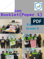 Paper 1 Revision Booklet