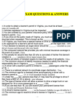 Vadets Final Exam Questions & Answers