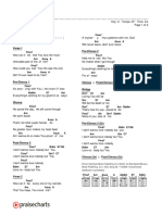 Love Theory (Kirk Franklin) Chord Chart - C - 2 Column Layout