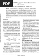 Evaluation of Nonlinear Static Procedure NSP To Estimate Seismic Deformation