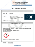 Original MSDS SABUN CUCI PIRING PT. CUCI BERSIH