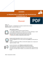 Examen - Prospecter Et Négociation Commerciale