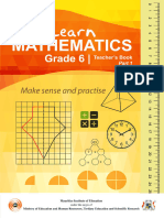 MATHS Grade 6 Part 1 Teacher's Book