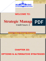 Strategic Management Chapter 3 