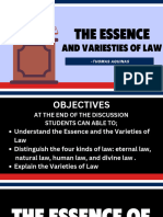 Essence of Law