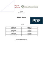 Digital Electronics Report Project