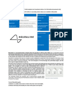 Neuralink - Investment Memo 2023