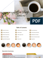 Coffee Shop Business Plan - SlideDad