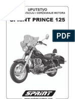 Uputstvo - Sprint Prince 125