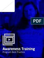 Awareness Training - Program Best Practice Guide