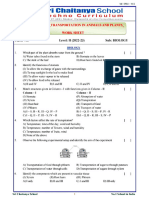 STSO, Biology TRANSPORTATION IN PLANTS & ANIMALS Worksheet-I 