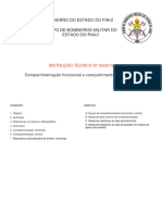 IT #09 - Compartimentação Horizontal e Compartimentação Vertical