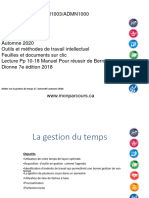 La Gestion Du Temps 2020